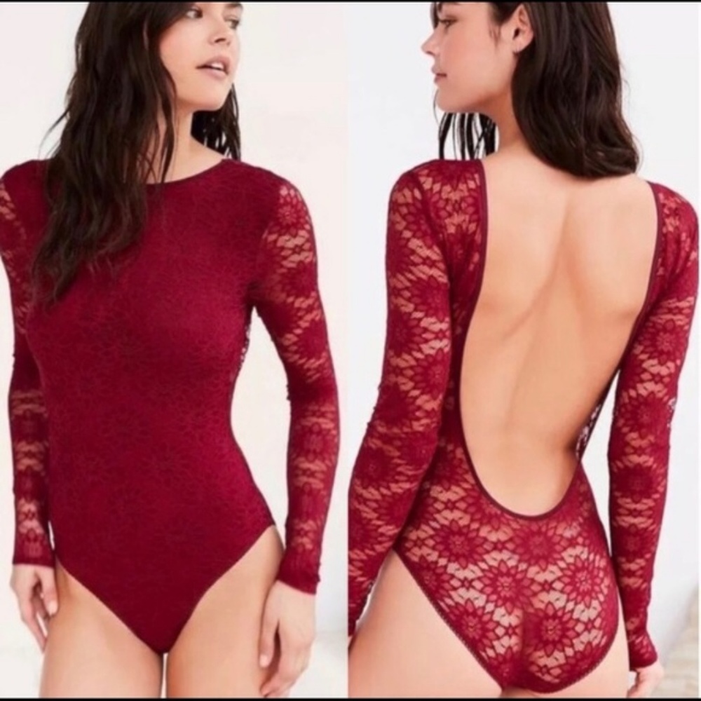 🔖OUT FROM UNDER  LACE BODYSUIT, NWT